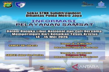 Libur nasional, layanan Samsat Polda Metro Jaya diliburkan