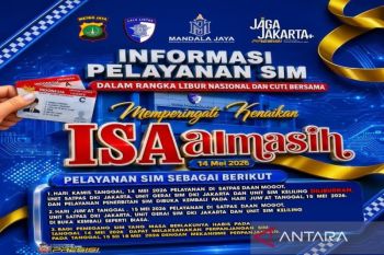 Kenaikan Yesus Kristus, layanan SIM di Jakarta diliburkan