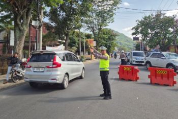 Polres Garut rekayasa jalur antisipasi macet libur panjang