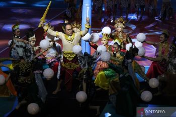 Pembukaan AVC Men's Volleyball di Pontianak
