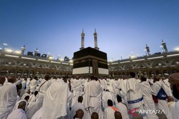 Jumlah jamaah calon haji Indonesia yang sudah tiba di Makkah