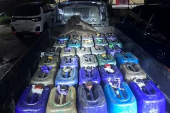 Polres Barito Utara ungkap penimbunan Pertalite dan Solar subsidi di Jingah