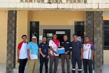 PT Timah dukung turnamen voli dan jalan santai HUT Ke-18 Desa Permis