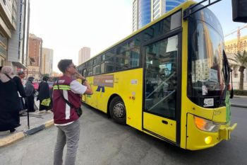 PPIH siagakan petugas halte bus Shalawat 24 jam