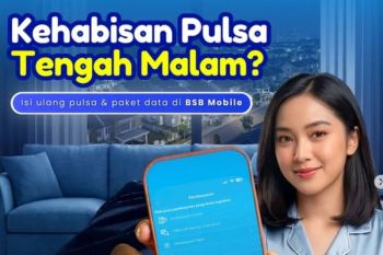 BSB Mobile sediakan layanan isi pulsa 24 jam bagi nasabah