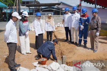Patra Niaga bangun gazebo sebagai ruang kreatif warga Sepinggan Raya