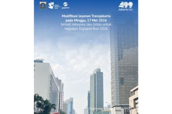 Ada kegiatan lari, 13 rute Transjakarta beroperasi mulai pukul 10.00