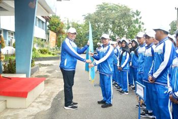 Sekda lepas kontingen Popda, Pemkab Banjar siapkan bonus