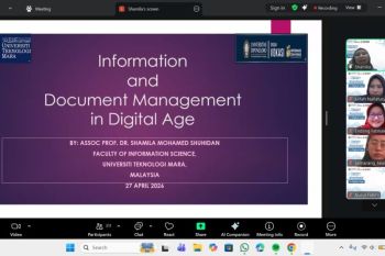 Mahasiswa SV Undip asah literasi digital bersama dosen Malaysia