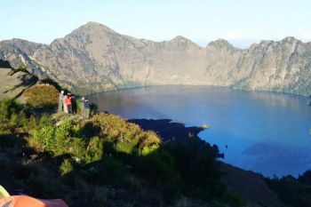 Wisatawan Gunung Rinjani mencapai 1.505 pendaki pada libur panjang