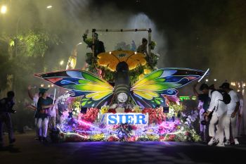 SIER tampilkan kupu-kupu robotik karya mahasiswa ITS di Surabaya Vaganza