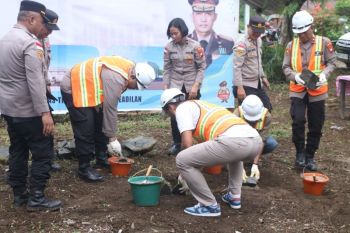 Gudang pangan Polri berkapasitas 1.000 ton dibangun di Bengkayang