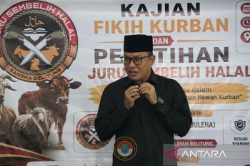 Wabup Belitung: Pelatihan "Juleha" bentuk SDM penyembelih halal