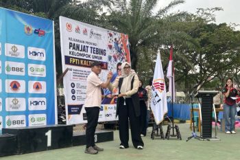 Kutai Timur sabet juara umum Kejurprov Panjat Tebing 2026