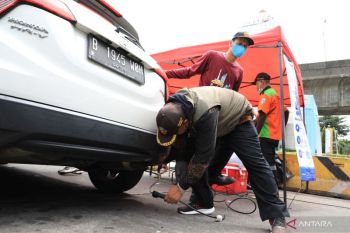 Sudin LH Jaksel targetkan 1.700 kendaraan ikut uji emisi gratis