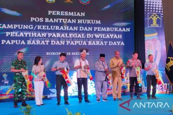 Menteri Hukum resmikan 2.025 posbankum di Papua Barat dan PBD