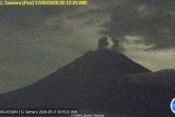 Selama sepekan terakhir, status Semeru tetap siaga