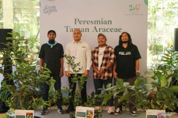 Kebun Raya Bogor hadirkan Taman Araceae yang telah direvitalisasi pada HUT ke-209
