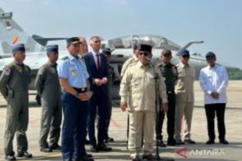 Prabowo: Pengadaan Alutsista Tonggak Penguatan Pertahanan Nasional
