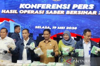 BNN bongkar sejumlah kasus dalam Operasi Saber periode April-Mei 2026