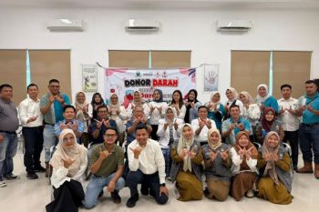 PT AMP Plantation adakan donor darah bantu warga Agam