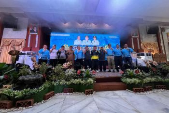 Kontingen HSU ikuti pembukaan POPDA Kalsel 2026 di Banjarmasin