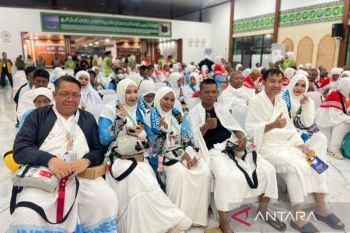 Embarkasi Banjarmasin berangkatkan Kloter terakhir ke tanah suci