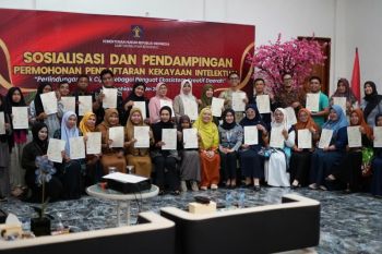 Kemenkum Bengkulu lindungi hak cipta 32 motif batik Kepahiang