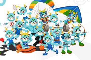 "Rubo" jadi maskot Porprov XV/2026 Jabar di Kota Bogor