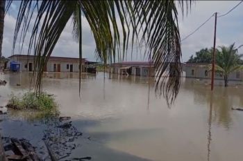 BPBA: Lima kecamatan di Aceh Utara dilanda banjir rob dan abrasi pantai