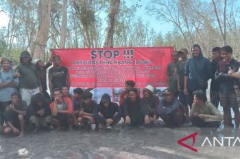 Dinhut Babel tertibkan tambang timah ilegal di kawasan HLP