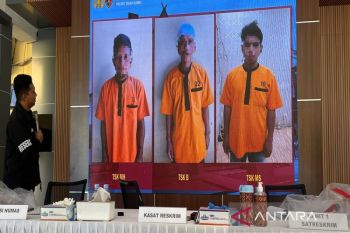 Tiga pelaku pembunuhan di Desa Batu Bulan berhasil diringkus Polisi