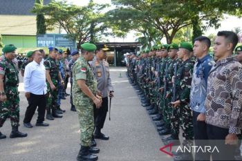 Ribuan personel gabungan amankan kunjungan Wapres di Kupang dan Rote Ndao