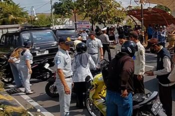102 kendaraan terjerat tilang saat operasi gabungan di Kota Madiun