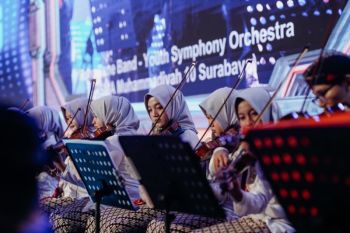 Orkestra SMAMX Surabaya meriahkan EJIES 2026 iringi Niken Salindry