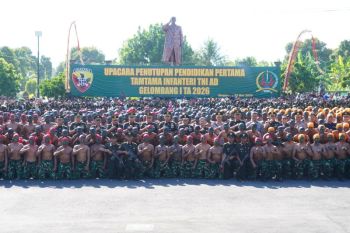 1.407 prajurit Tamtama baru Kodam Udayana resmi dilantik di Buleleng
