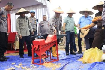 Kolaborasi Pemkab Kutim, Polres dan Kelompok tani hasilkan panen 66,2 ton jagung