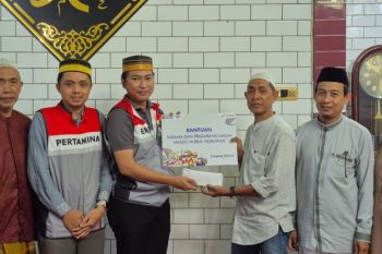 Pertamina Sulawesi salurkan santunan kepada masjid dan panti asuhan