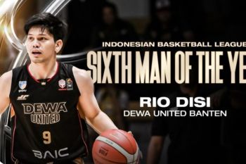 Rio Disi ukir sejarah dengan raih tiga gelar Sixth Man of The Year IBL