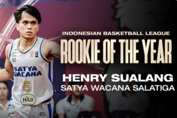 Henry Sualang sabet gelar Pemain Debutan Terbaik IBL 2026