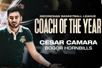 Cesar Camara dinobatkan sebagai Pelatih Terbaik IBL 2026