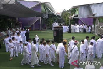 Kanwil Kemenhaj Bali beri edukasi manasik haji ke para siswa
