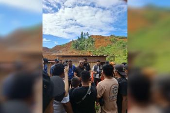 Operasi gabungan sisir WNA di areal tambang Bowone di Sangihe