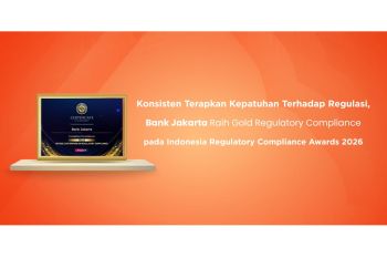 Bank Jakarta Raih Penghargaan Regulatory Compliance Award
