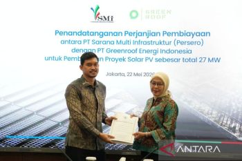 PT SMI dan GREI teken pembiayaan Rp125 miliar untuk pengembangan PLTS