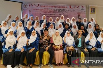 MPR-Himpaudi Babel sosialisasi empat pilar kebangsaan tanam semangat nasionalisme ke pendidik PAUD