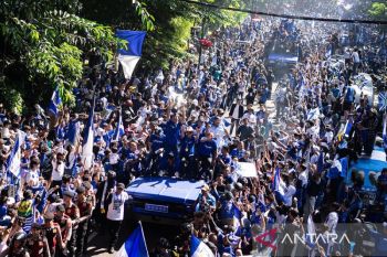 Konvoi Persib juara BRI Super League 2026