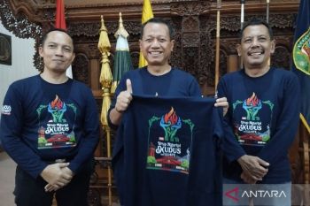 Perkenalkan logo HUT, Pemkab Kudus mengadopsi seni ukir untuk promosikan gebyok