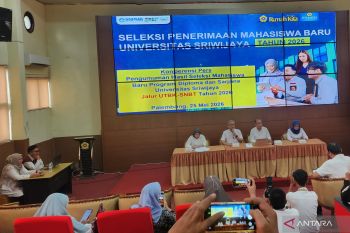 Unsri terima 1.237 mahasiswa  kurang mampu melalui jalur SNBT