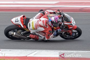 Kiandra Ramadhipa finis posisi 10 di Sirkuit Mugello, Italia